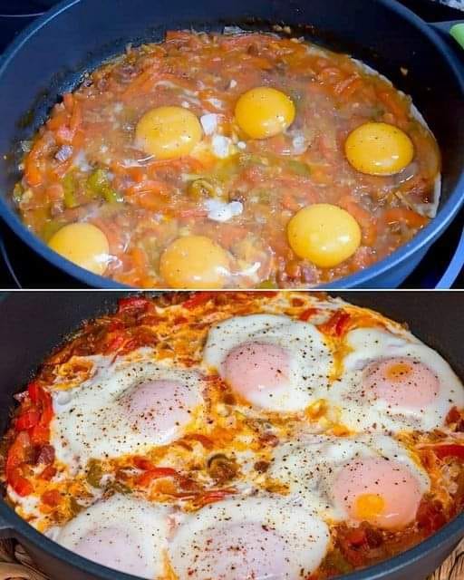 Ovo estrelado com pimentos: a saborosa receita espanhola para experimentar