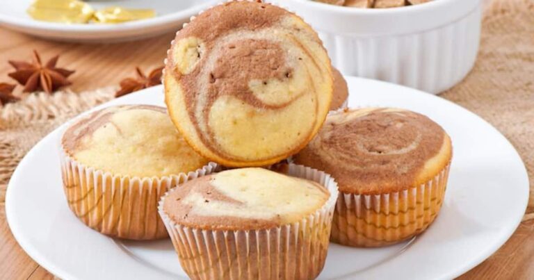 muffins marmorizados