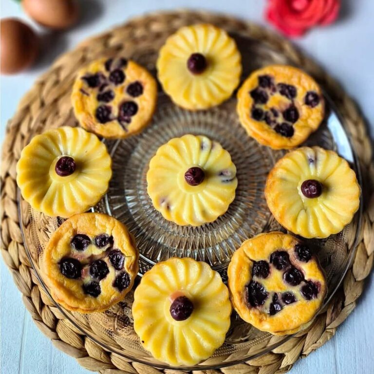 Clafoutis de flor de cerejeira