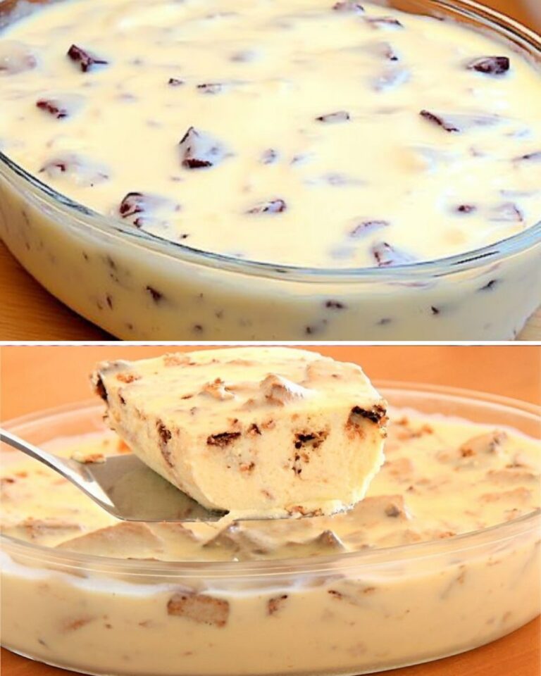 Sobremesa Rápida e Deliciosa com Bolacha Wafer 🍮