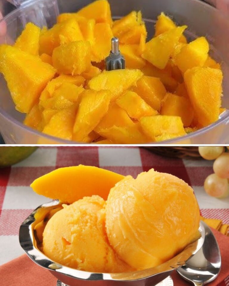 Receita de Gelado de Manga Delicioso 🍨