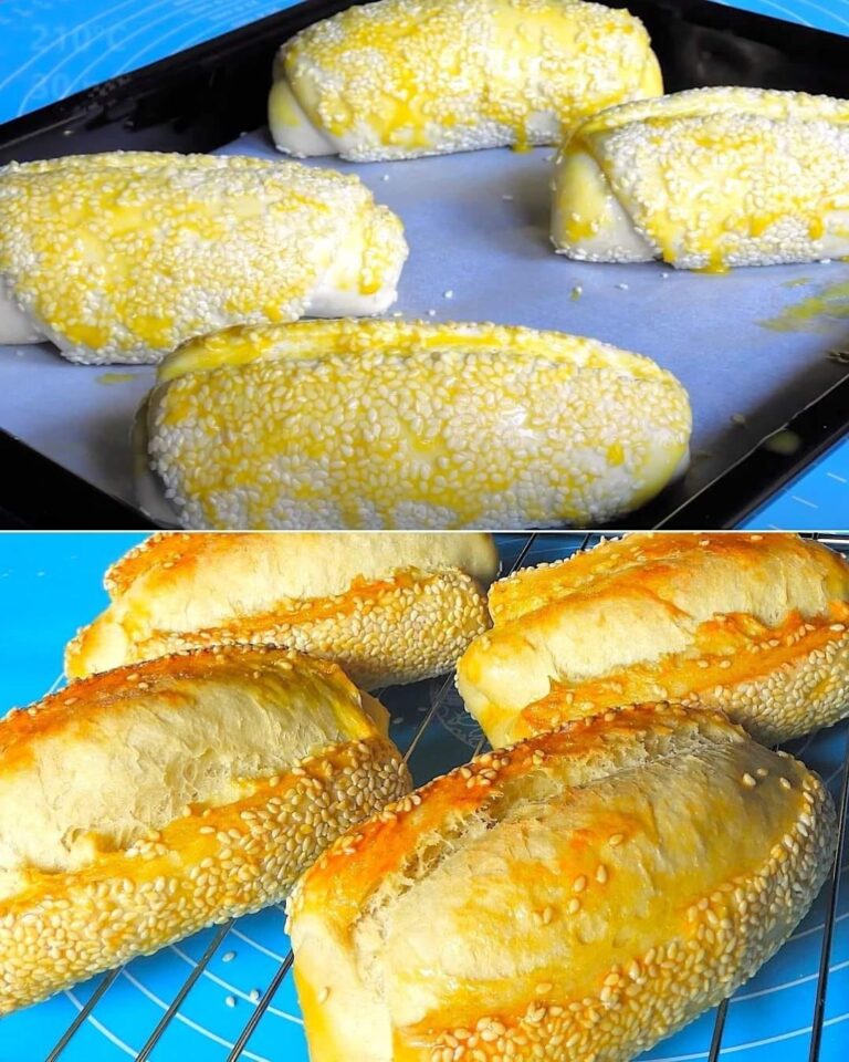 Rolinhos de sésamo: