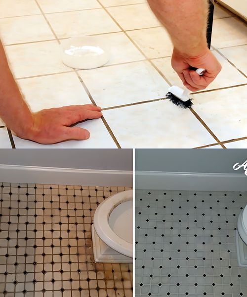 O truque caseiro para clarear as juntas do pavimento: o seu pavimento brilha sempre