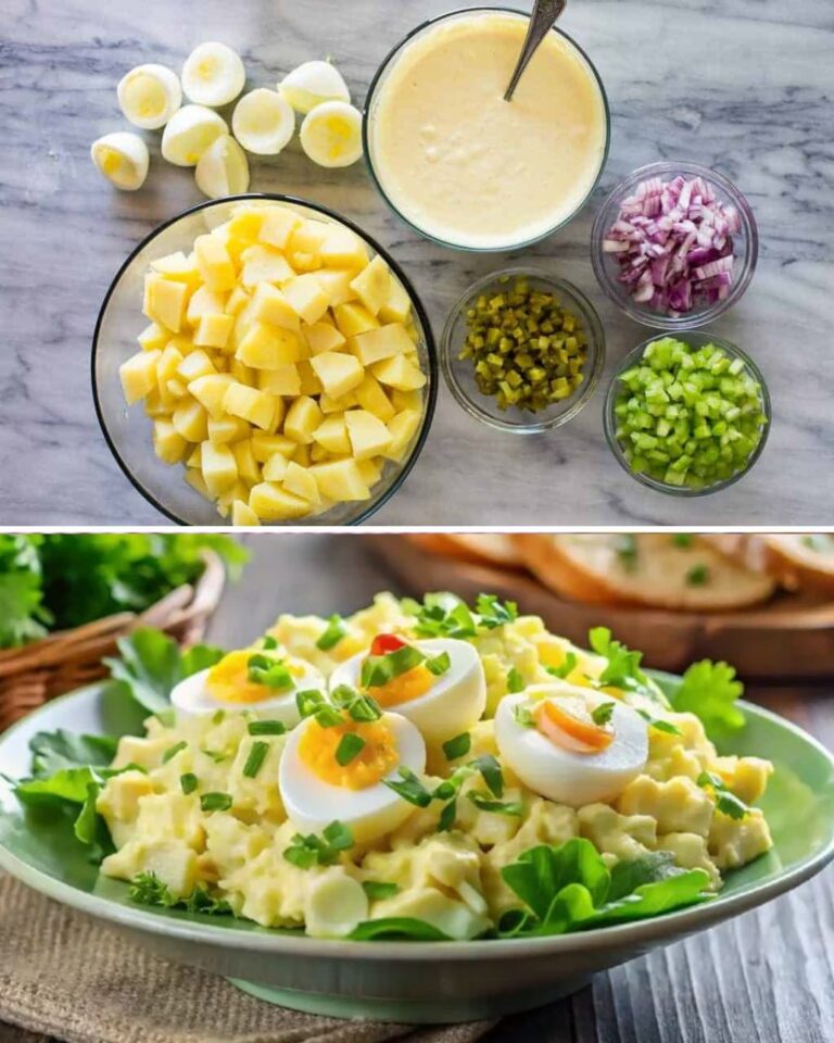 🥚🥗 Salada de Ovo com Maionese: Um Clássico Cremoso e Irresistível! 👏🏻