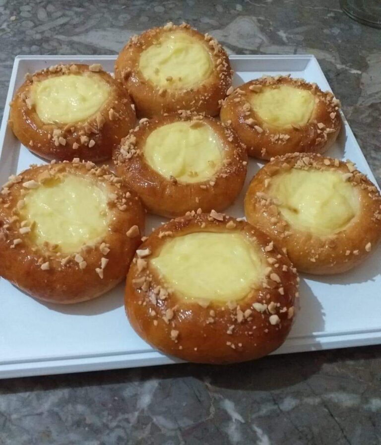 Brioche com creme pasteleiro 🤩🤩👍👍