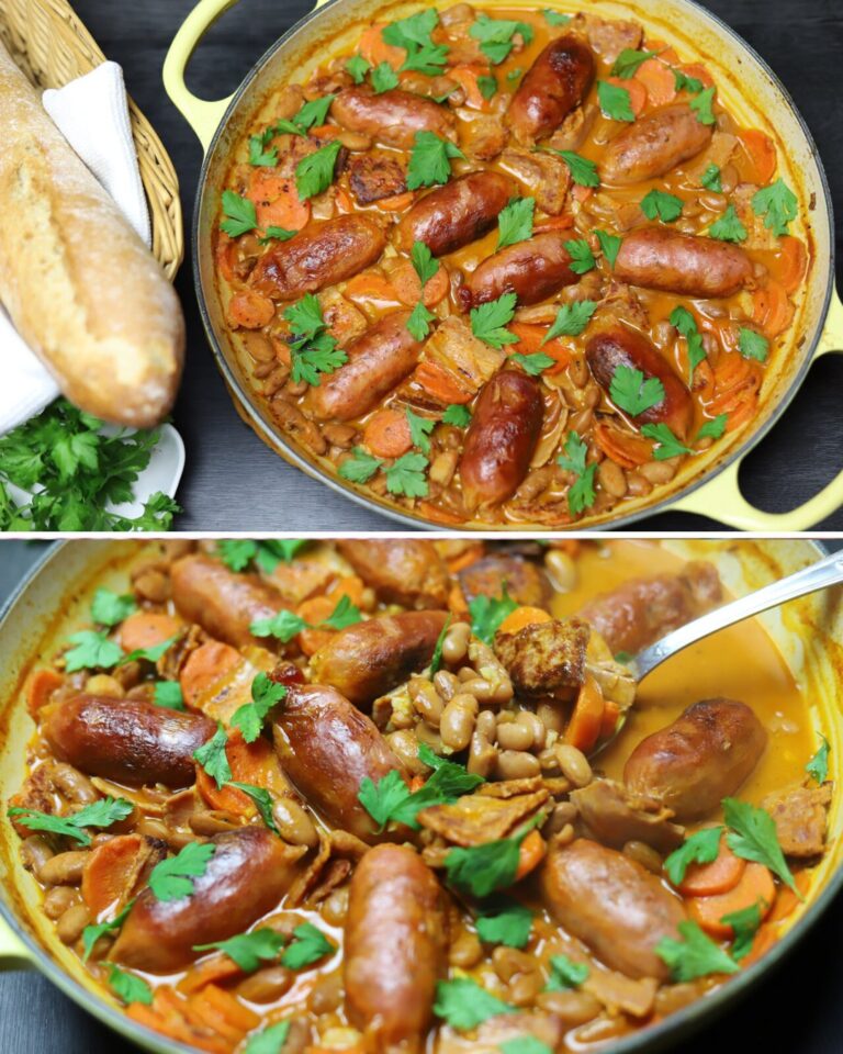 Feijoada de Bacon com Salsichas de Churrasco – Conforto e Sabor! 🥓