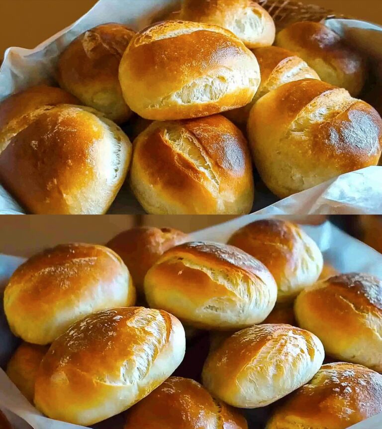 Uau, asso estes Berliner Schrippen quase todas as semanas: crocantes por fora e incrivelmente fofos por dentro! Simplesmente irresistível