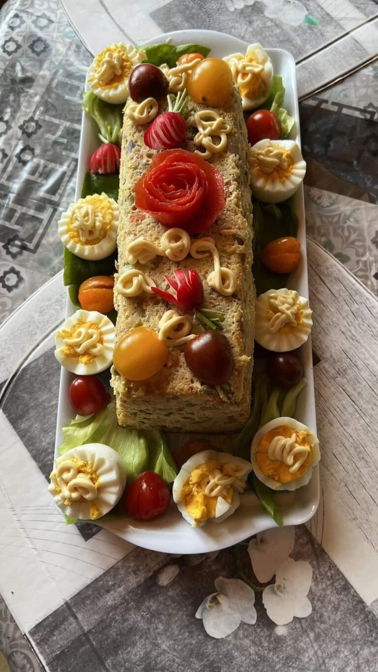 Terrina de atum com legumes