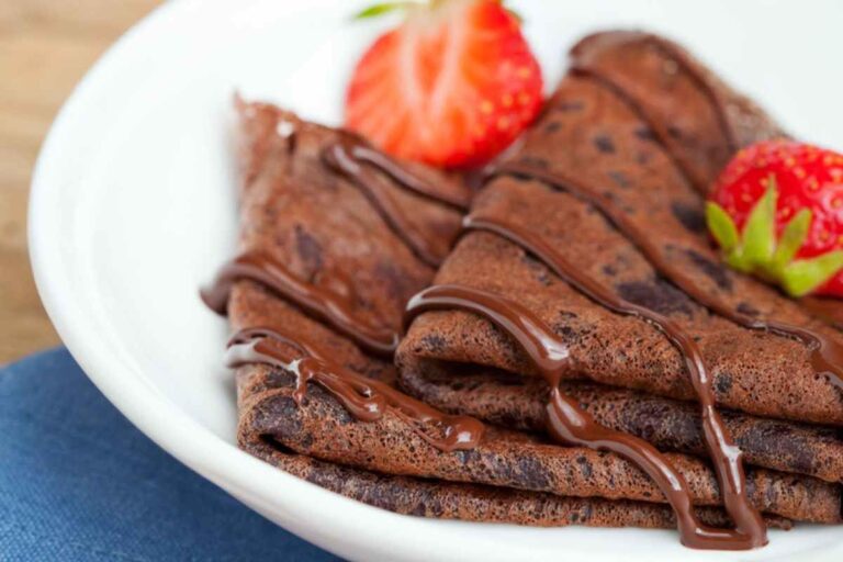 Crepes de chocolate