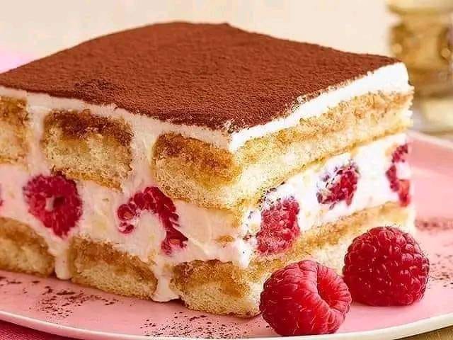 Tiramisu de Framboesa