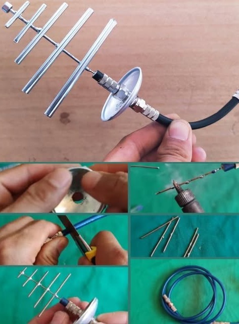 NTENA DE TV DIGITAL COM 2 OBJETOS, VEJA COMO FAZER: FÁCIL E BARATOA