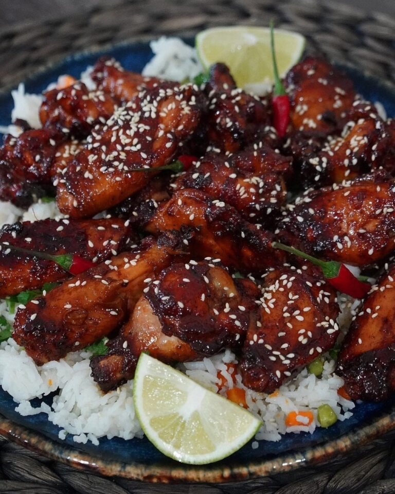 RECEITA DE ASAS DE FRANGO AGRADÁVEIS E DOCES