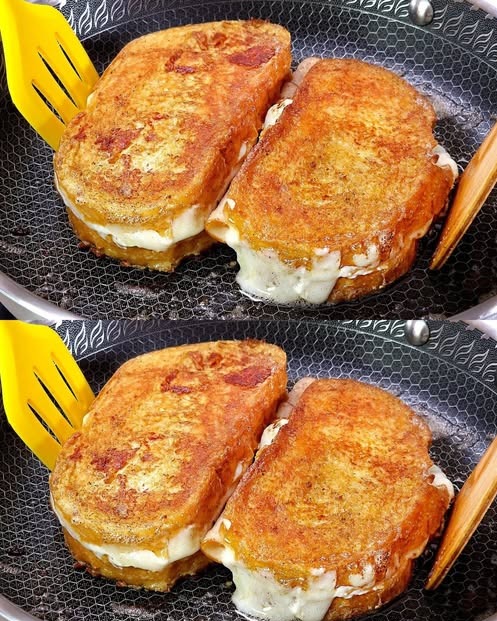 Sanduíches de ovo e fiambre