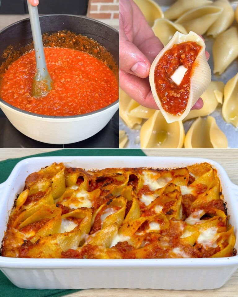 Conchiglioni Recheado: a receita para um saboroso e fibroso primeiro prato de domingo