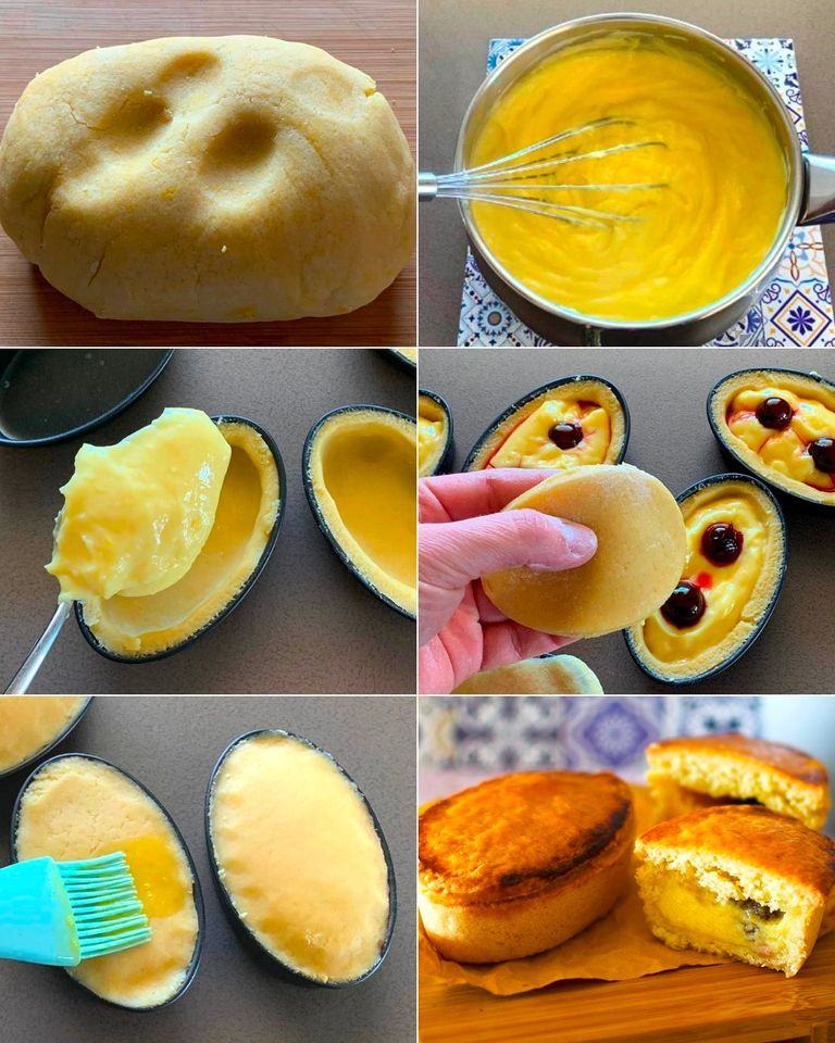 Pasticciotti leccesi: a receita de sobremesas de massa quebrada recheadas com creme