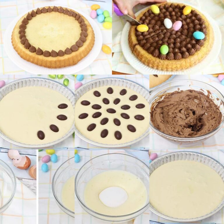 Tarte de Chocolate Suave de Páscoa