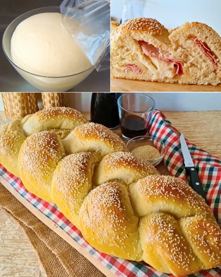 Trança salgada: a receita rústica que vai conquistar todos