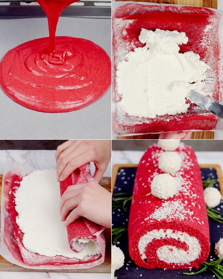 Red Velvet Roll: a receita da sobremesa americana em versão roll