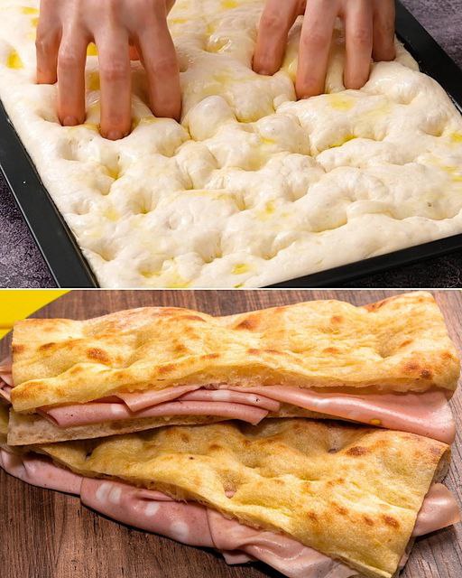 Focaccia: macia e muito fácil de fazer!