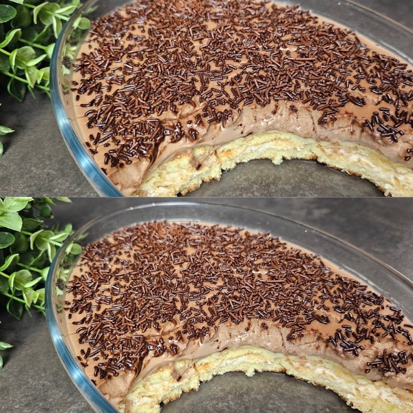 delicioso pudim de lanche