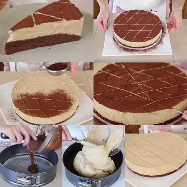 Bolo de mousse de café