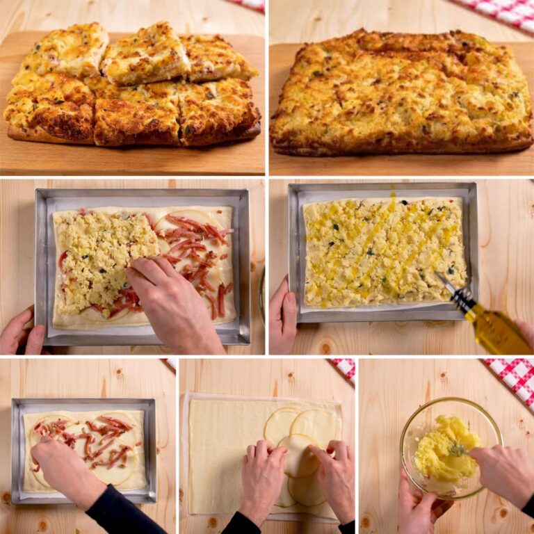 Pizza de batata e speck