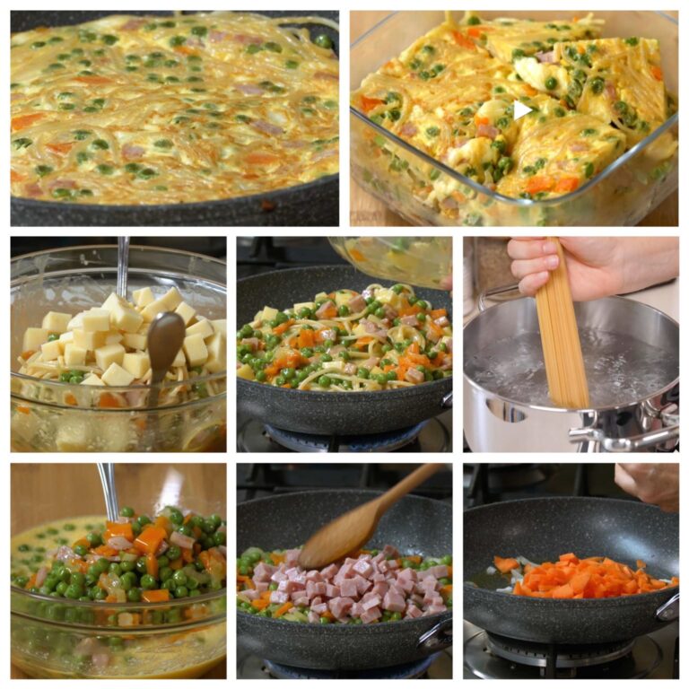 Omelete de esparguete