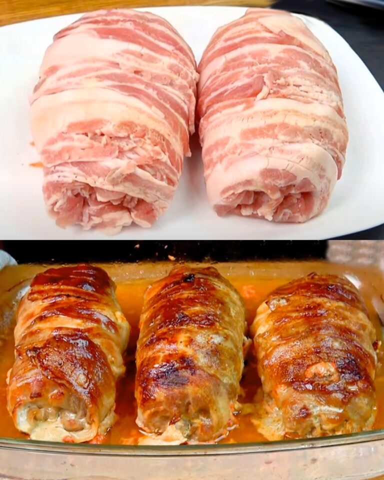 Rolinhos de Frango Enrolados em Bacon: A Receita para um Sabor a Torta de Carne