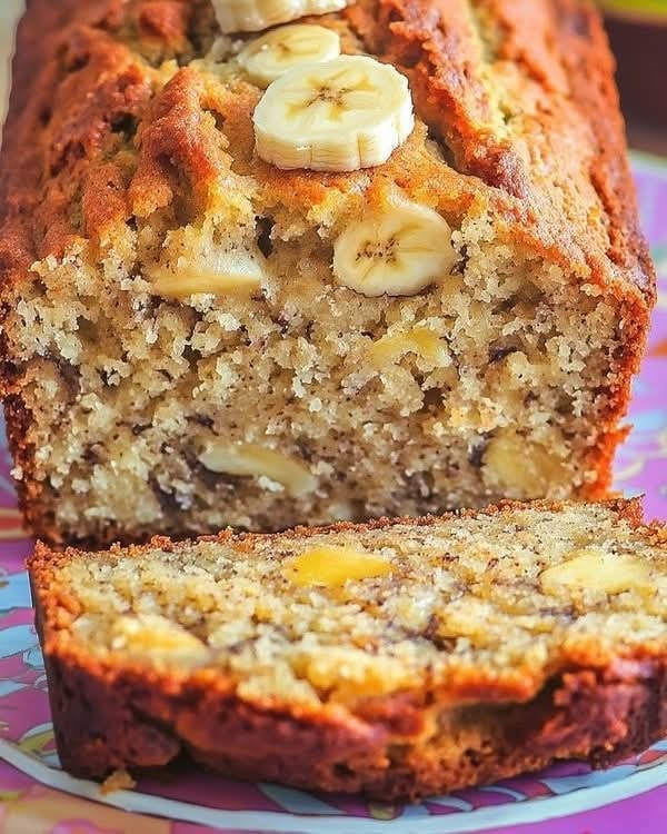 Bolo de banana sem farinha, sem açúcar e sem leite🍌🍌