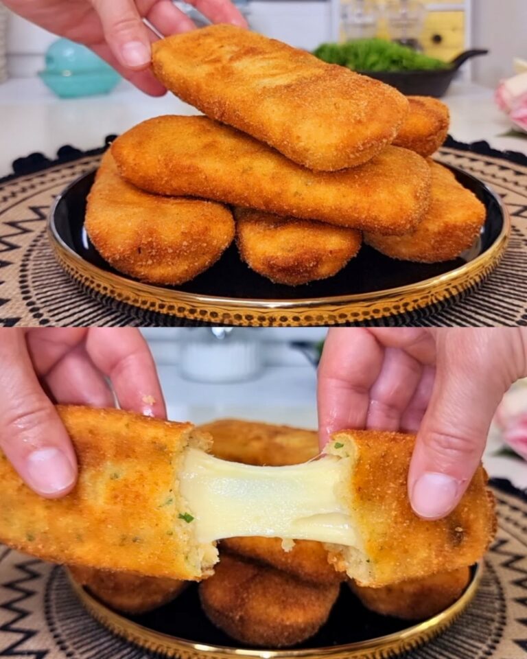 Bolinhos de batata e queijo