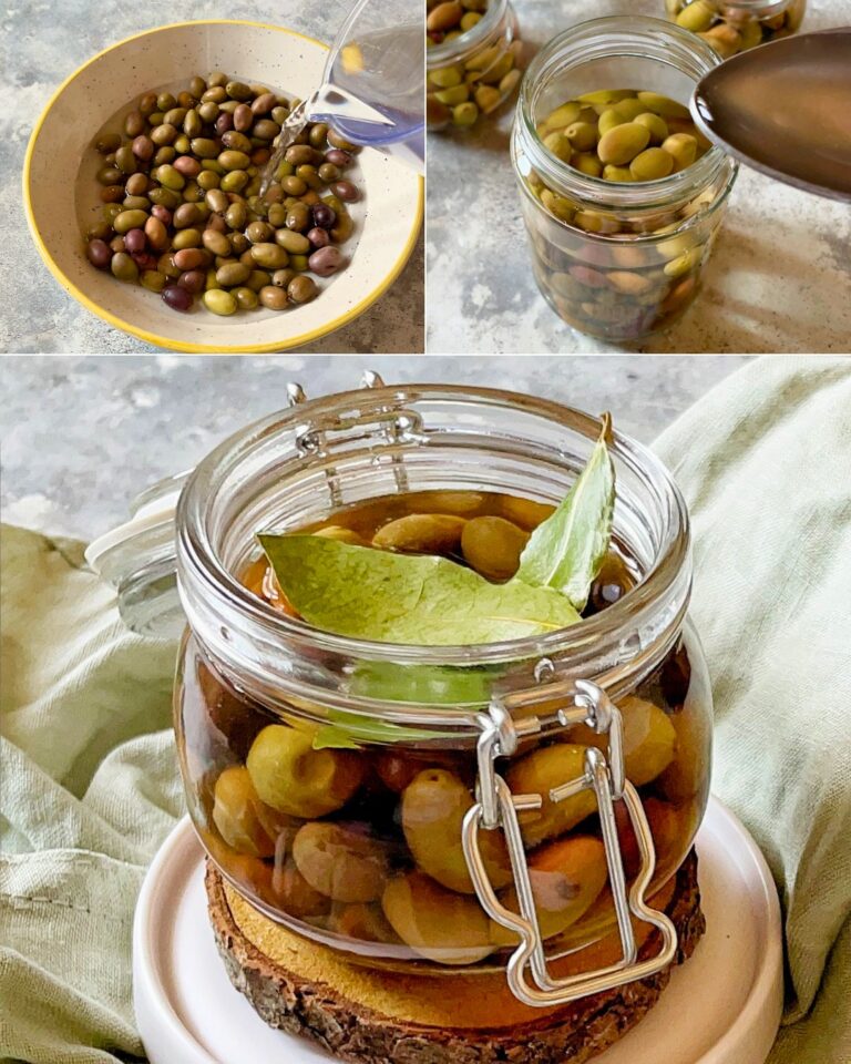 Azeitonas em salmoura: a receita tradicional
