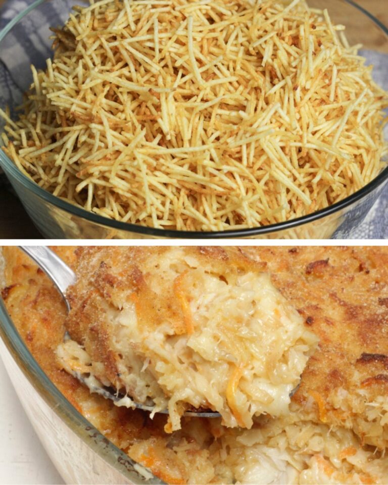 Bacalhau com Natas (com Batata Frita Palha) – Cremoso e Irresistível! ✨