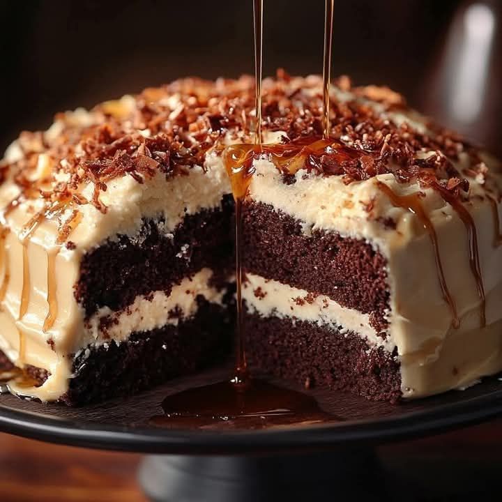👩‍🍳Macarrão numa panela só💙Bolo de Cacau e Café com Creme de Coco e Mel