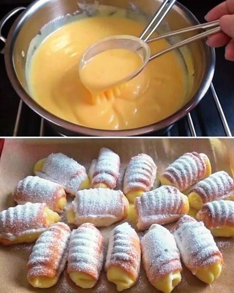 Palhinhas com Creme de Limão: Crocantes e Recheadas Como as da Padaria! 🥐✨