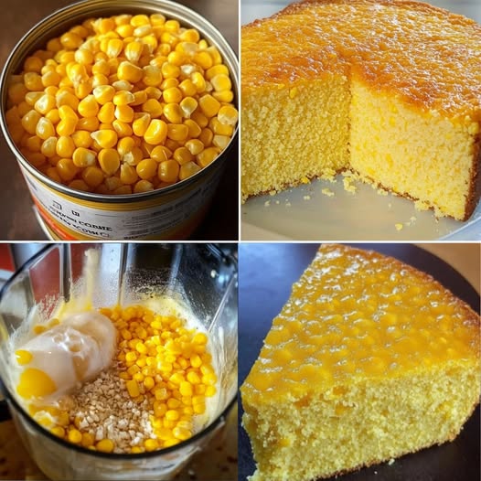 Bolo de Milho de Latinha 🌽😋