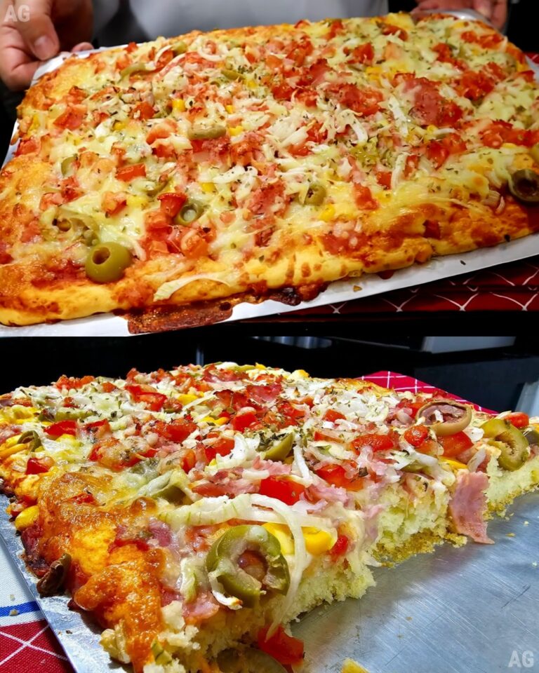 A tarte especial não precisa de liquidificador sem sujidade na cozinha.