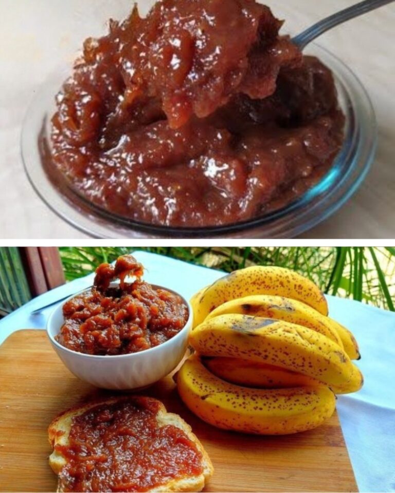 🍌 Doce de Banana Caseiro: Sabor Aconchegante e Irresistível! 🍮