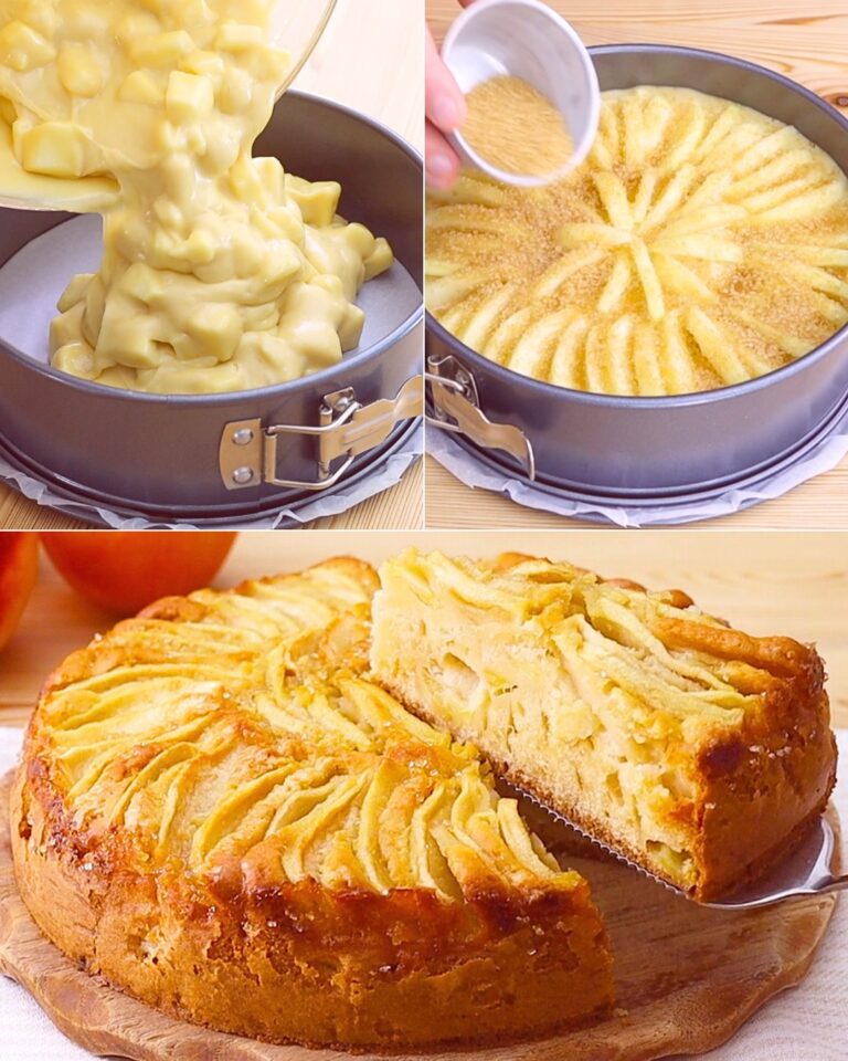 Tarte de maçã sem manteiga