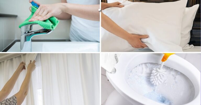 7 truques de hotel para limpar a sua casa de forma mais rápida e completa