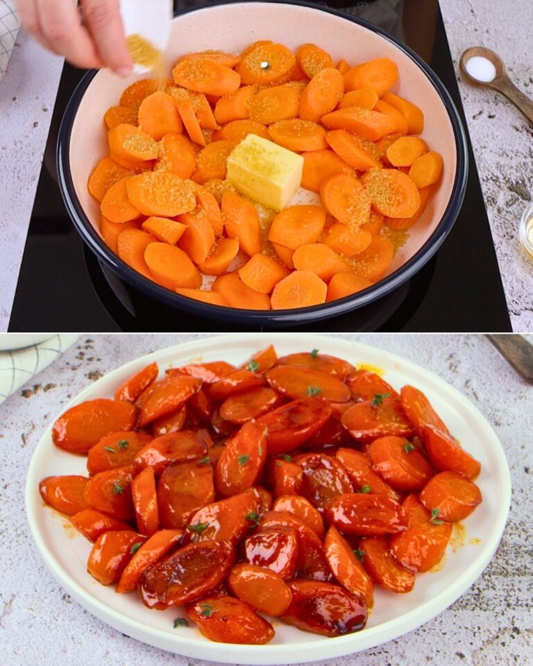Cenouras Glaceadas: A Receita para um Simples e Delicioso Acompanhamento Frito na Frigideira