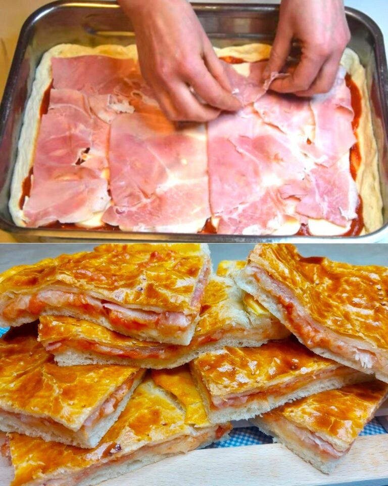 Pizza Recheada com Tomate e Fiambre: Como fazer esta Fantástica Receita