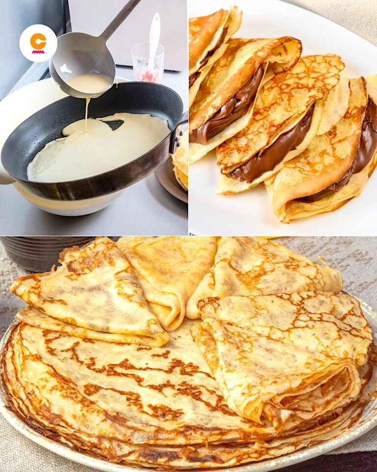 Crepes de claras: a receita para uma variante simples e leve