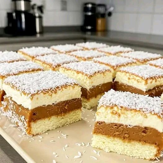 Bolo de Doce de Leite com Coco – Um Amor à Primeira Mordida! ❤️❤️🥥