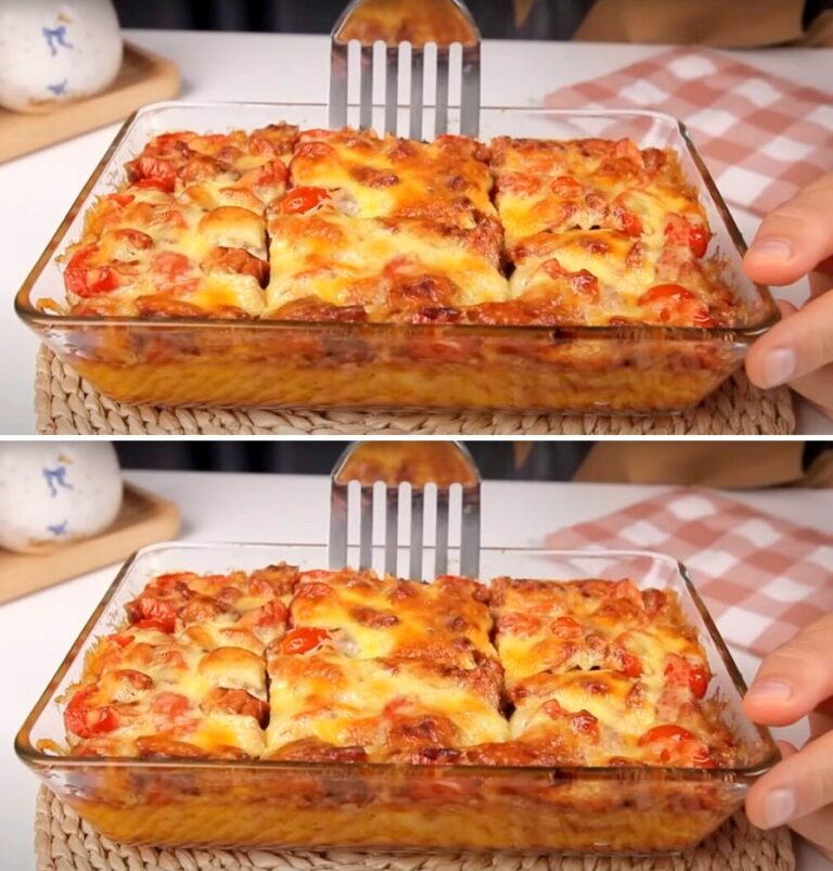 Batatas assadas com carne, queijo e molho de tomate – Uma receita saborosa para uma refeição rápida