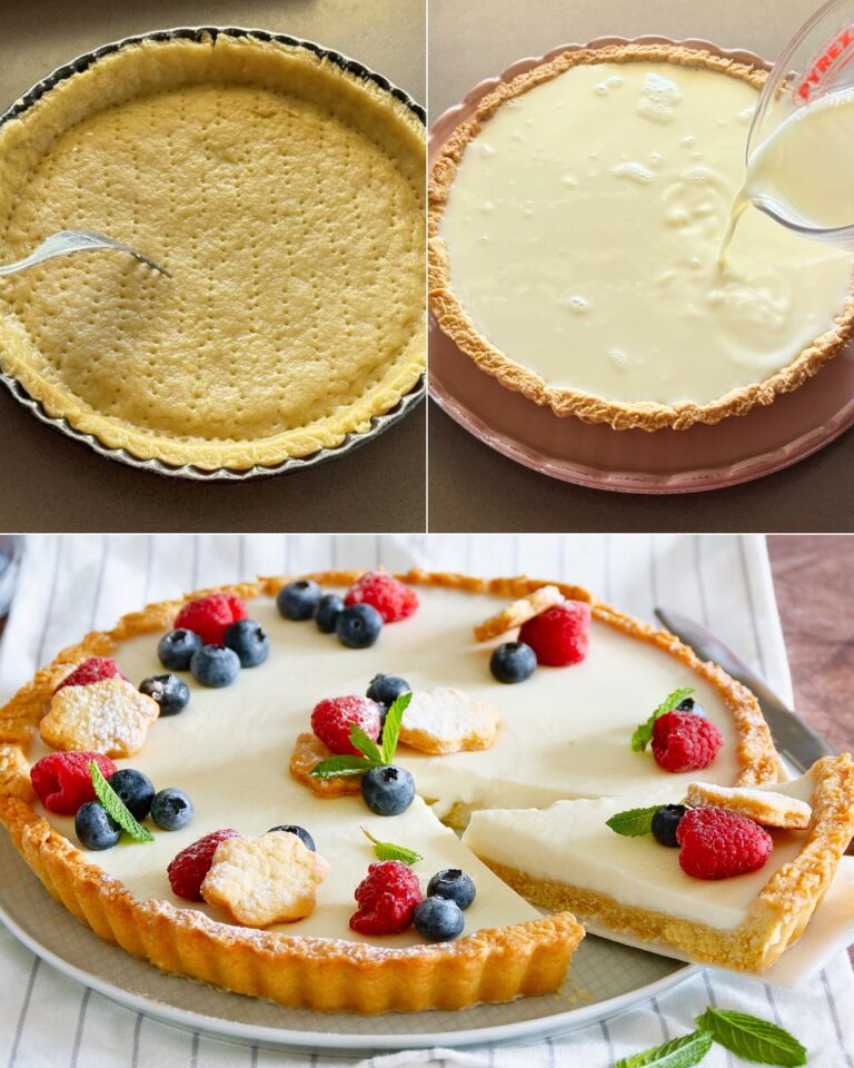 Tarte com panna cotta: a receita para uma sobremesa deliciosa e requintada