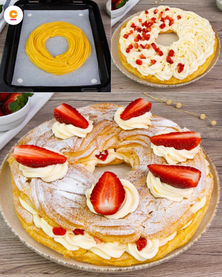 Zeppolone di San Giuseppe: a receita da sobremesa típica napolitana feita com massa choux