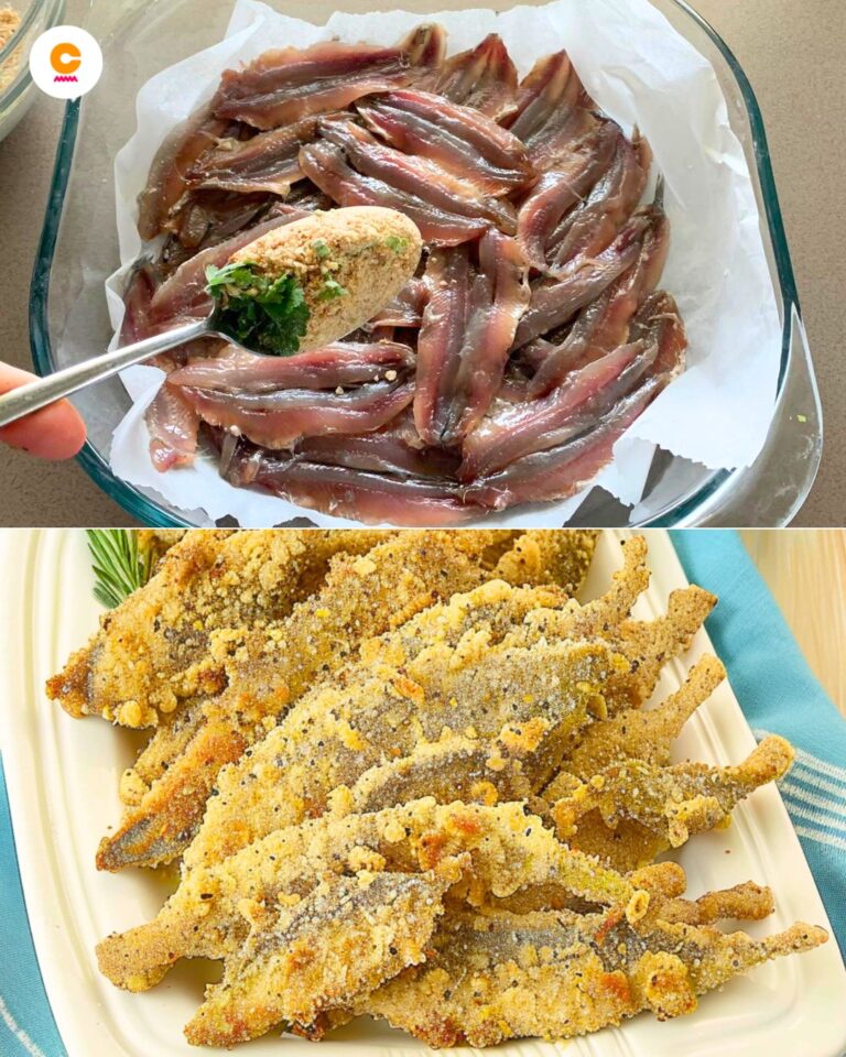 Anchovas assadas: a receita para um segundo prato de peixe simples e saboroso