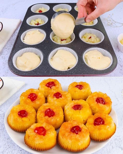Muffins de Ananás: Macios e deliciosos para preparar em apenas alguns minutos!