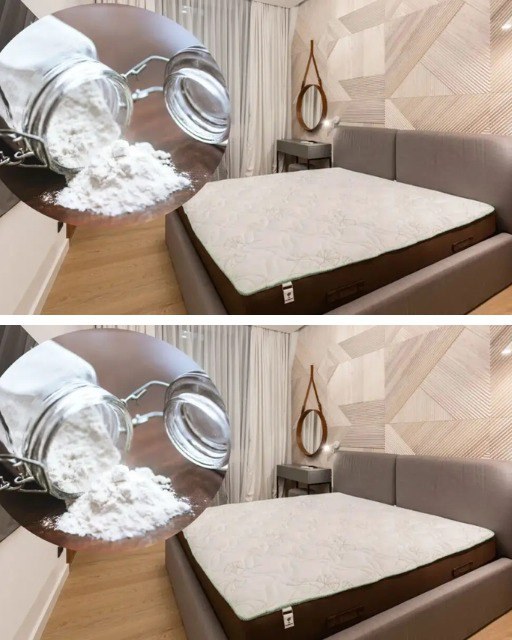 Truque com amido de milho para limpar o seu colchão e deixá-lo como novo