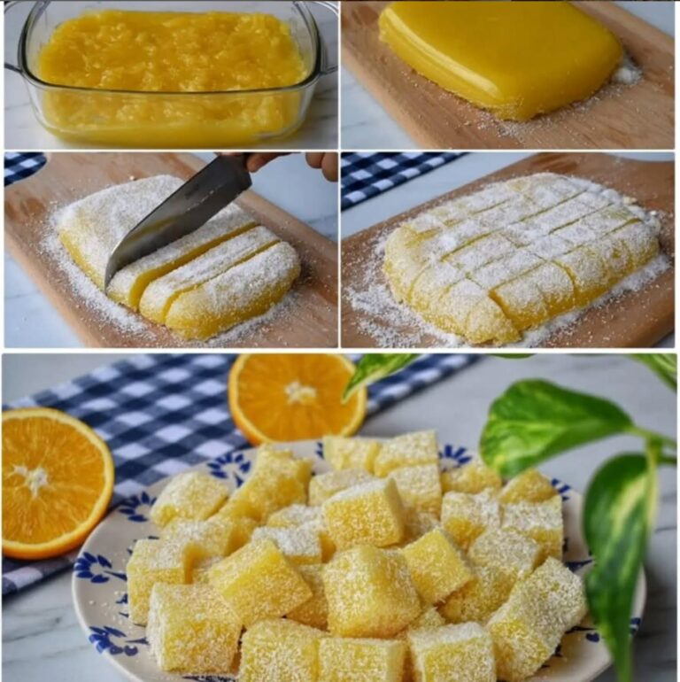 RECEITA DE DELÍCIA TURCA DE LARANJA